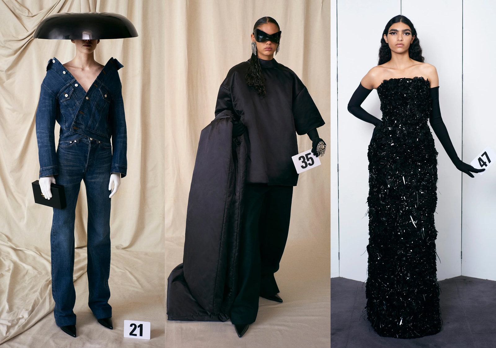 Balenciaga Couture осеньзима 2021