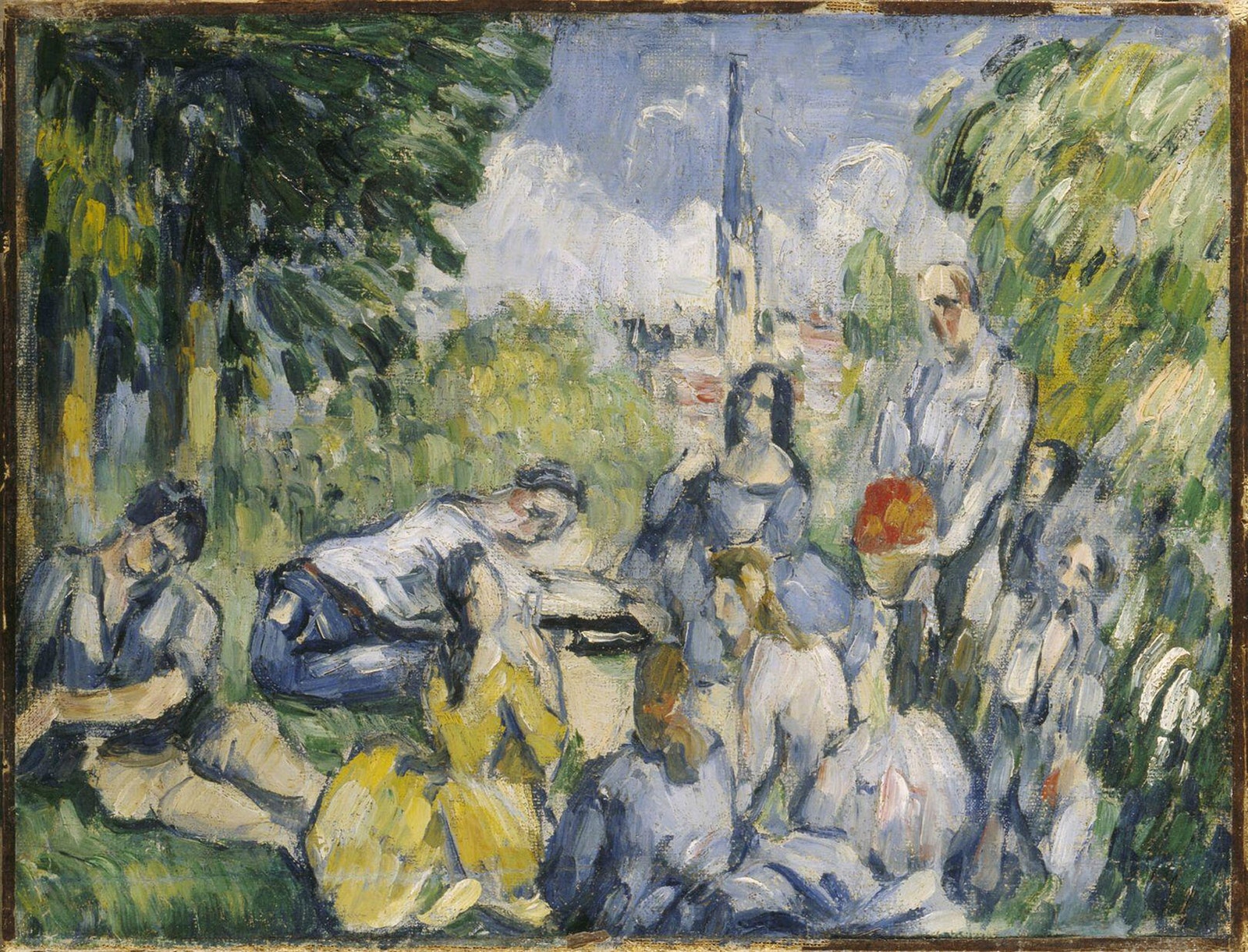 Paul Czanne  Le Djeuner sur l'herbe .