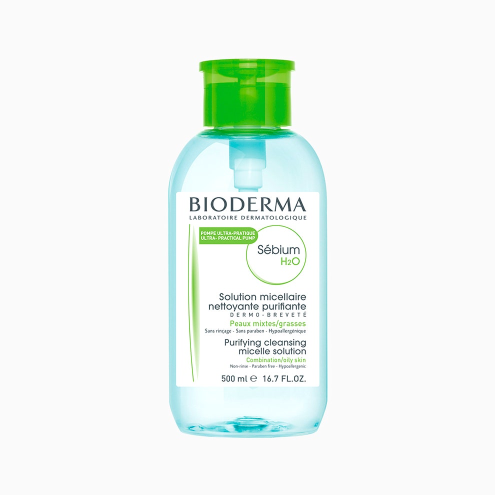 Мицеллярная вода очищающая для жирной комбинированной проблемной кожа Sbium H2O Bioderma 1651 рубль