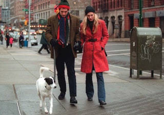 Джон Кеннедимладший и Кэролин Бессетт в НьюЙорке 1997