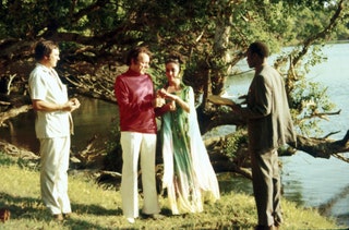 Свадьба Элизабет Тейлор и Ричарда Бертона в Африке
