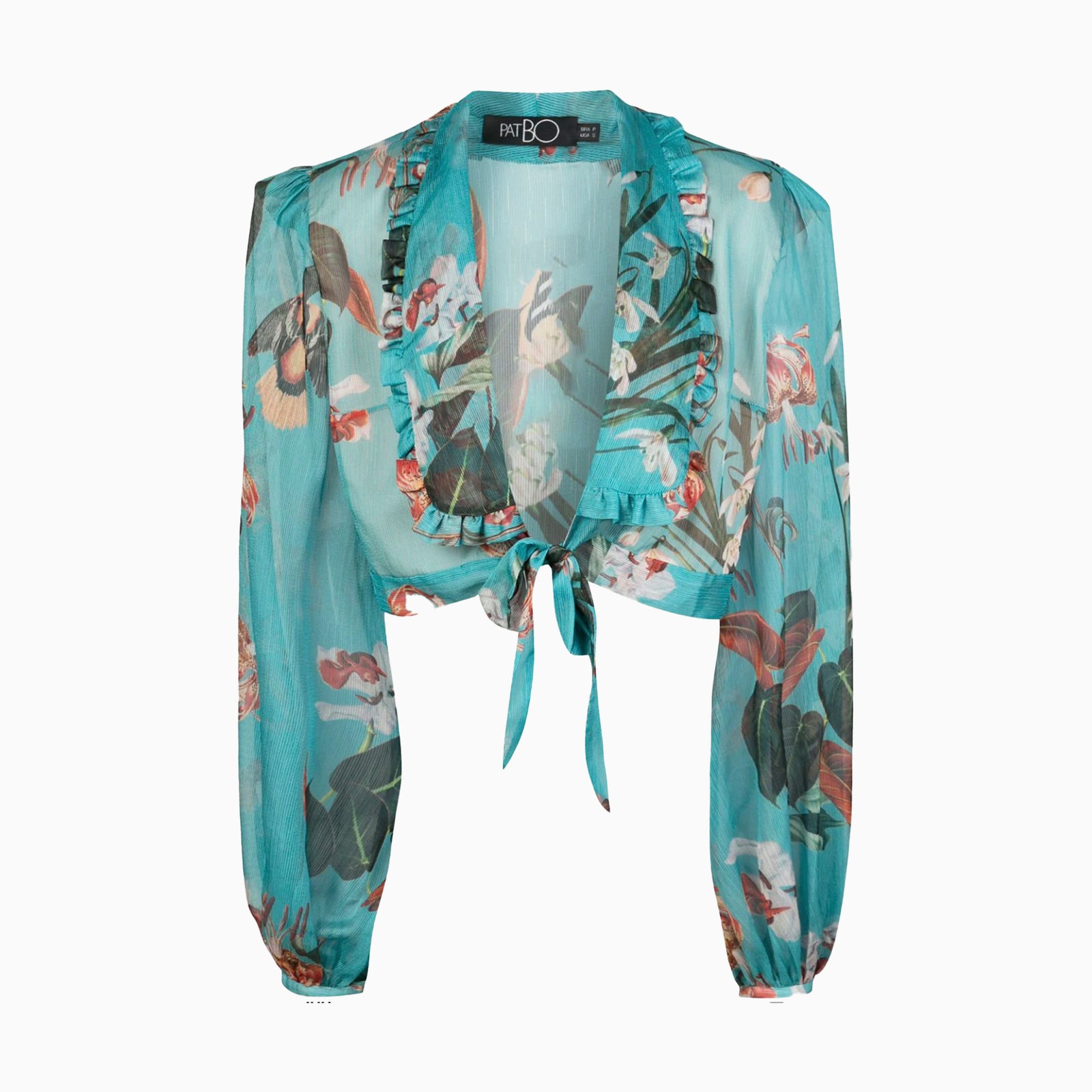 Укороченная блуза PatBO 50381 рубль farfetch.com