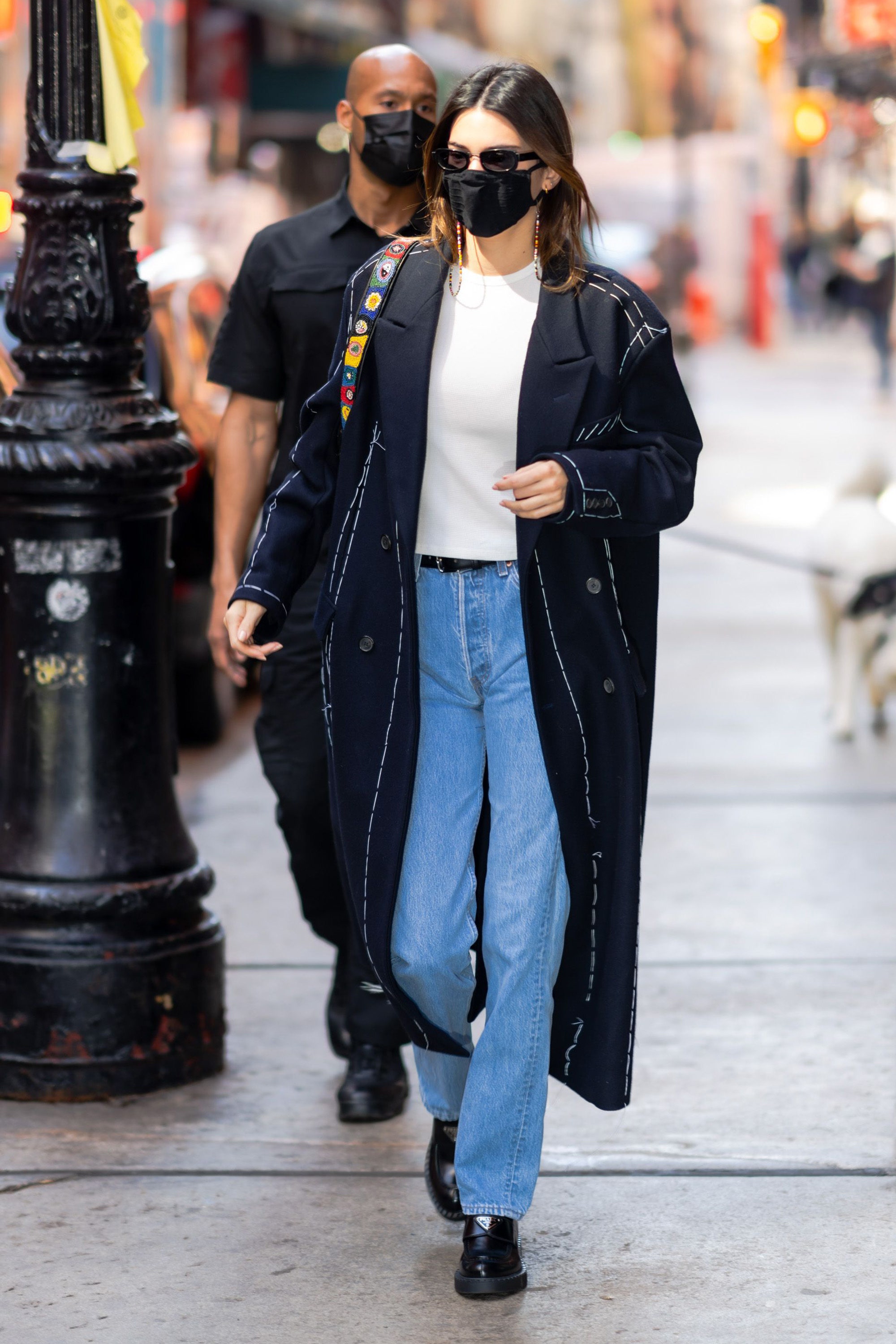NEW YORK NEW YORK  MARCH 22 Kendall Jenner is seen in SoHo on March 22 2021 in New York City.