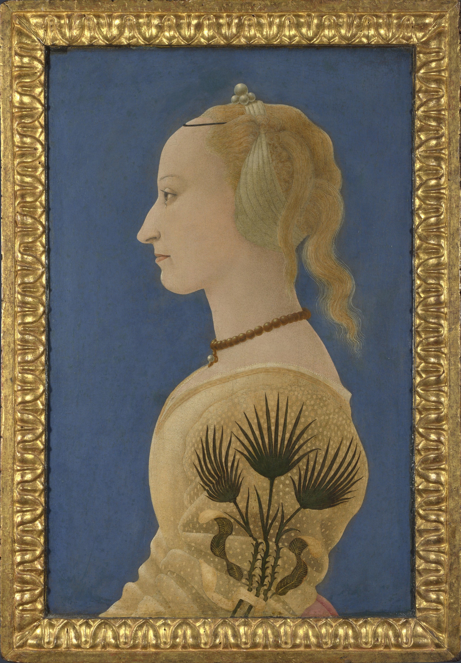 Алессио Бальдовинетти «Портрет дамы в желтом» ок. 1470