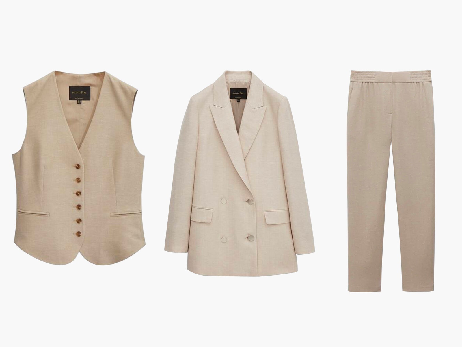 Жилет 6990 рублей жакет 9990 рублей брюки 6990 рублей все Massimo Dutti lamoda.ru