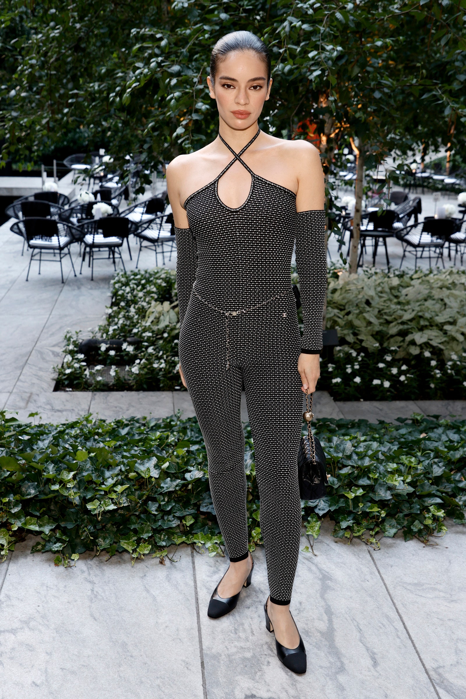 Коко Боделль в Chanel на фестивале Tribeca в НьюЙорке июнь 2021