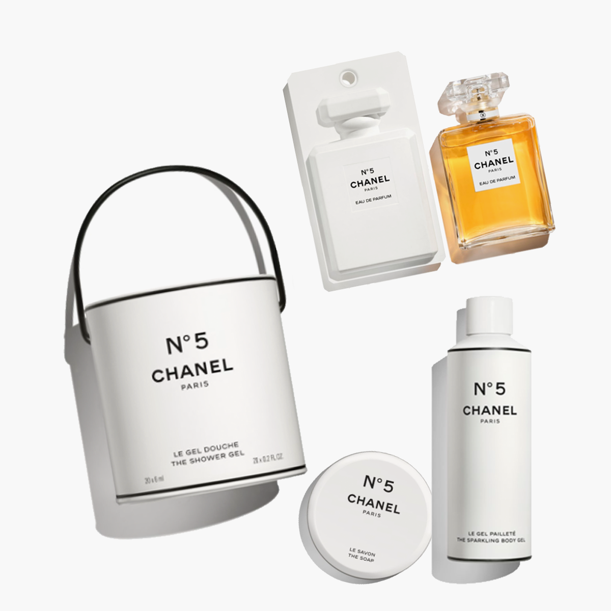 Лимитированная коллекция Chanel No. 5 цена по запросу chanel.com