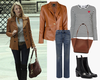 Жакет Pinko 15443 рубля farfetch.com джинсы Saint Laurent 56700 рублей tsum.ru топ Соmme des Garçons Play 8999 рублей...