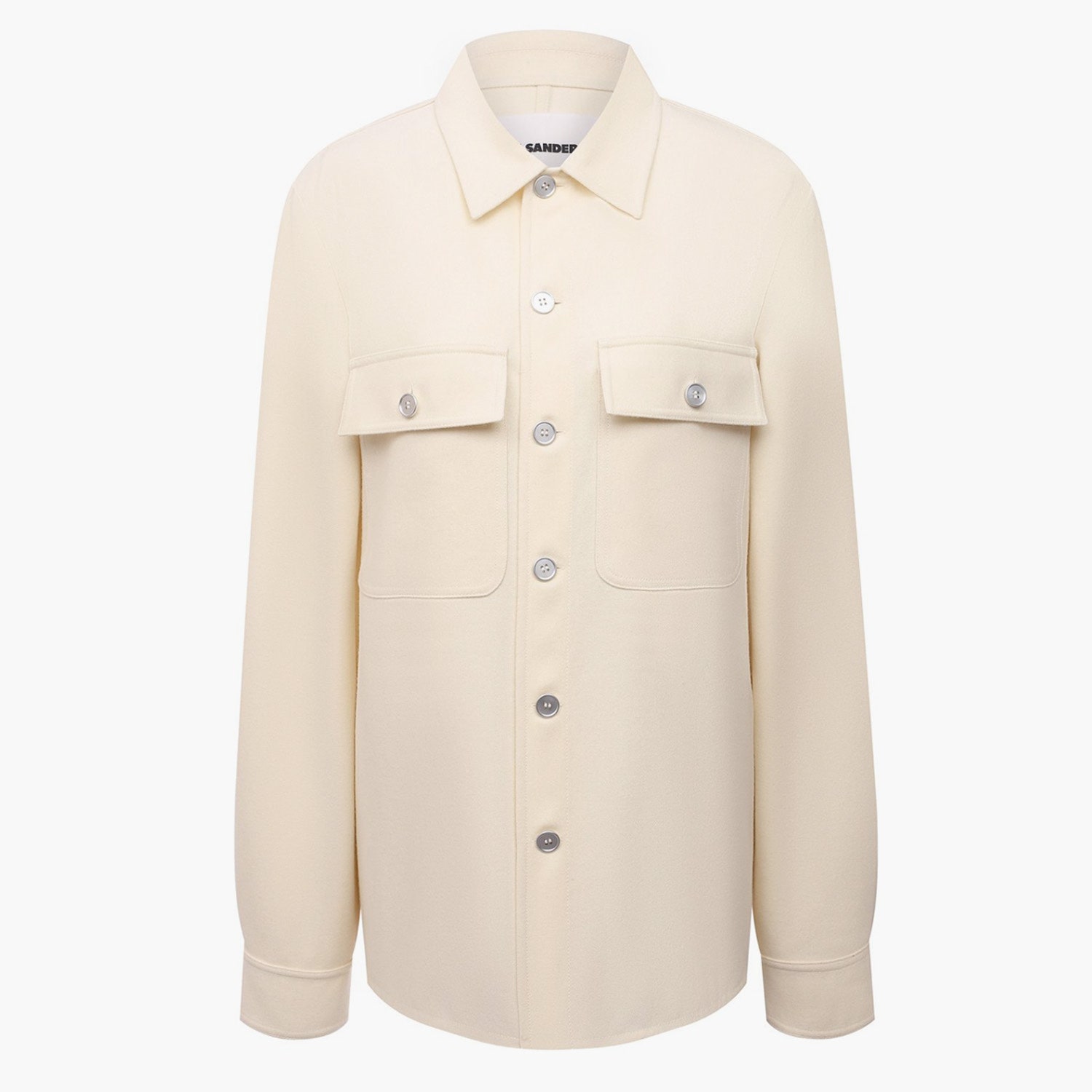 Шерстяная рубашка Jil Sander tsum.ru