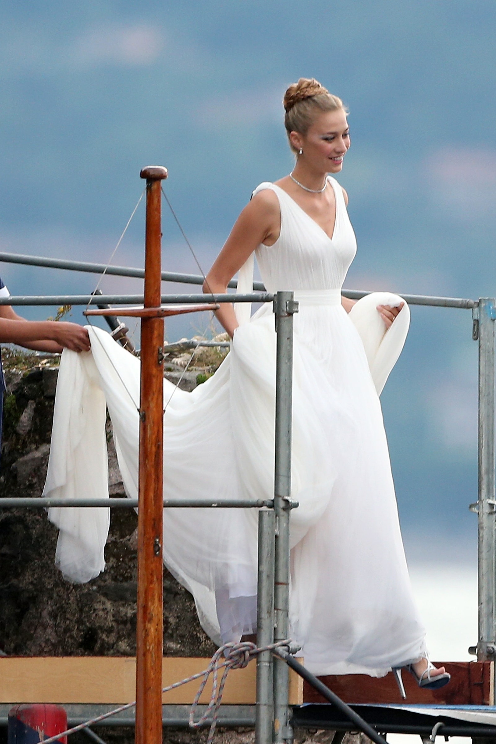 Беатриче Борромео отправляется на свой свадебный прием 2015
