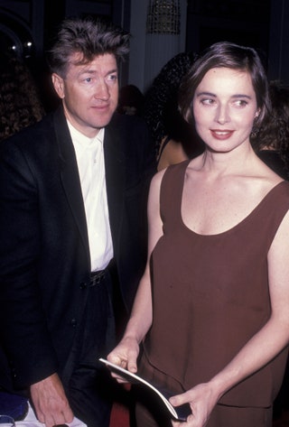 Дэвид Линч и Изабелла Росселлини 1989