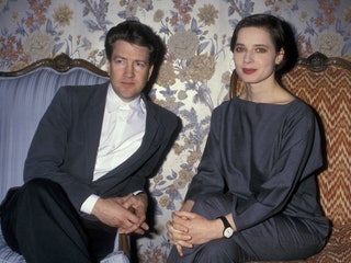 Дэвид Линч и Изабелла Росселлини 1988