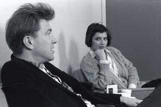 Дэвид Линч и Изабелла Росселлини 1986