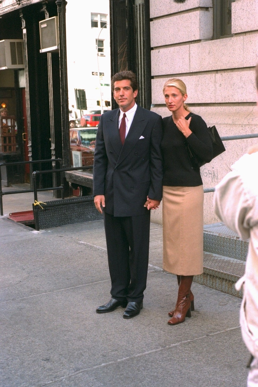 Джон Кеннедимладший и Кэролин Бессетт в НьюЙорке 1996