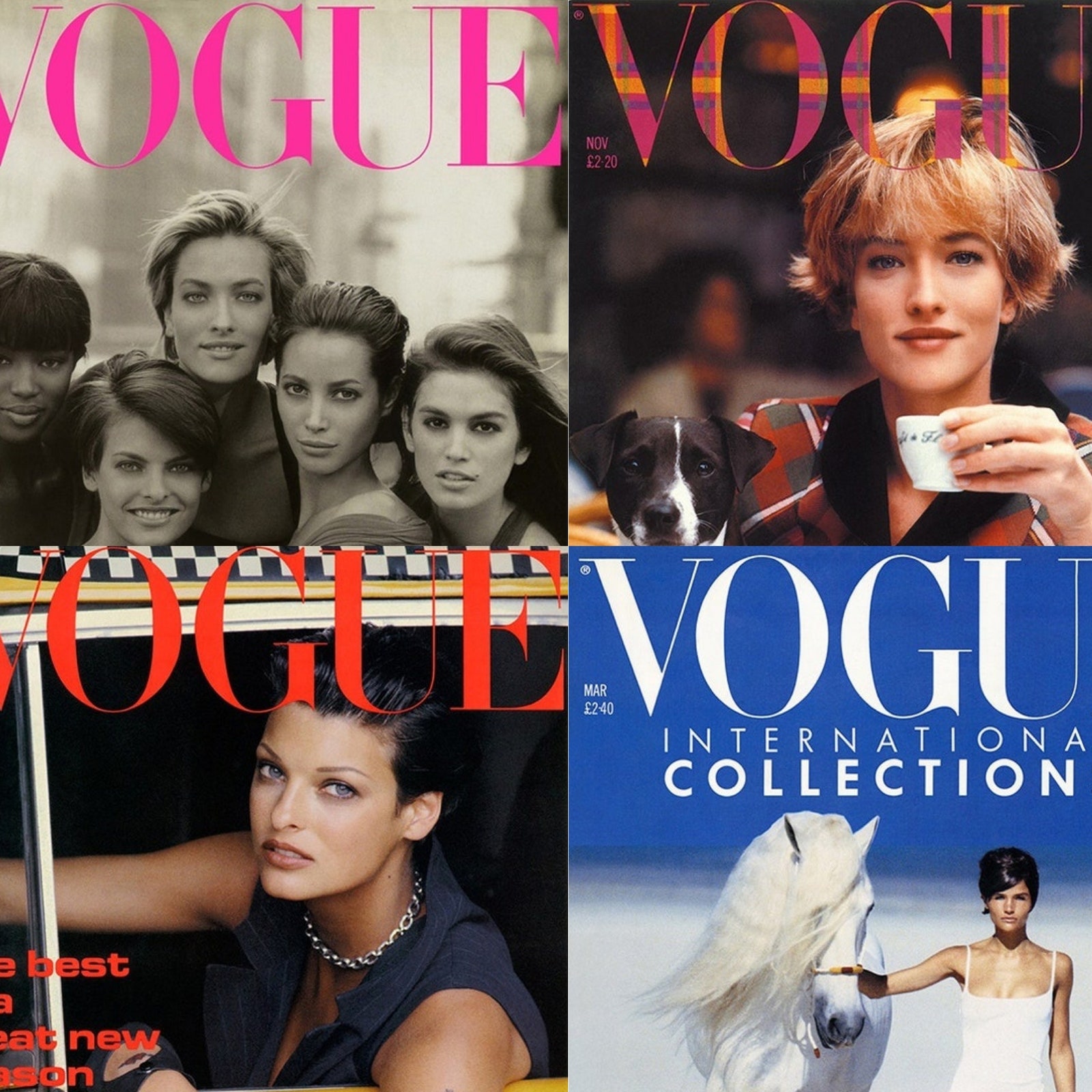 Легендарные обложки Питера Линдберга для Vogue