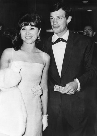 Elodie Constantin et JeanPaul Belmondo en 1962