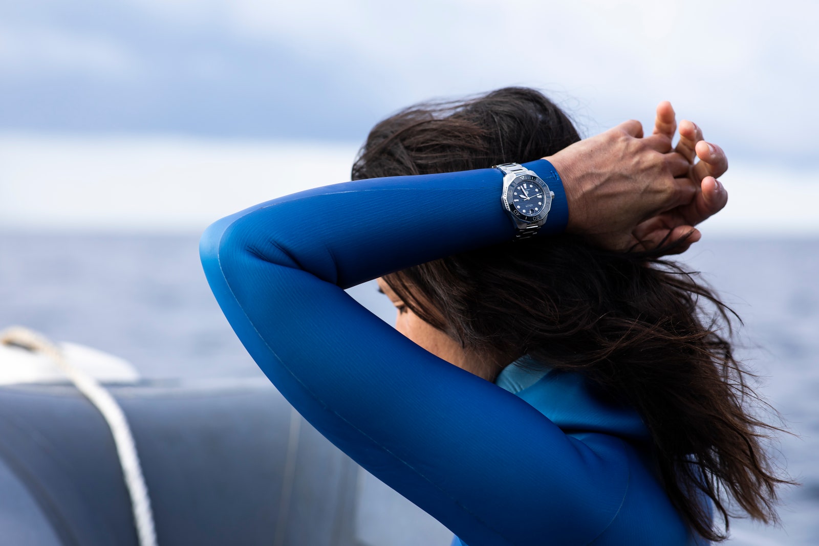 Жюли Готье в рекламной кампании Aquaracer Professional 300