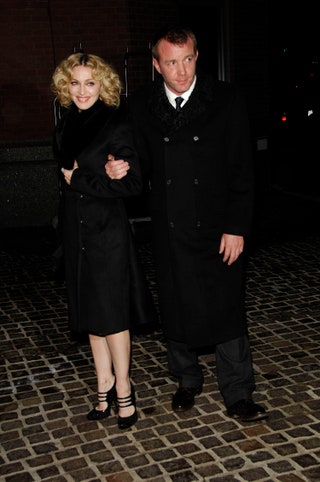 Мадонна и Гай Ричи декабрь 2007