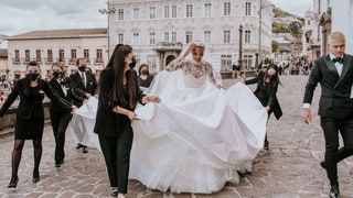 Жасмин Тукс — фото со свадьбы супермодели