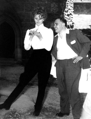 Софи Лорен и Карло Понти 1960
