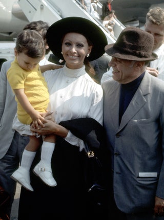 Софи Лорен и Карло Понти сентябрь 1970