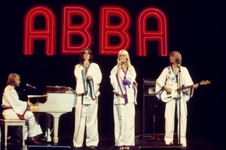 ABBA on stage in California 1977 Photo Chris WalterWireImage