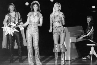 ABBA on stage 1976 Photo Röhnertullstein bild via Getty Images