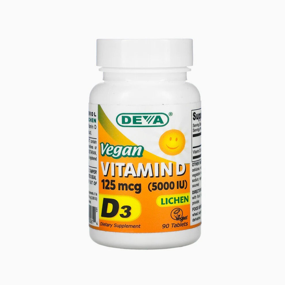 Витамины Vegan Vitamin D Deva 1633 рубля