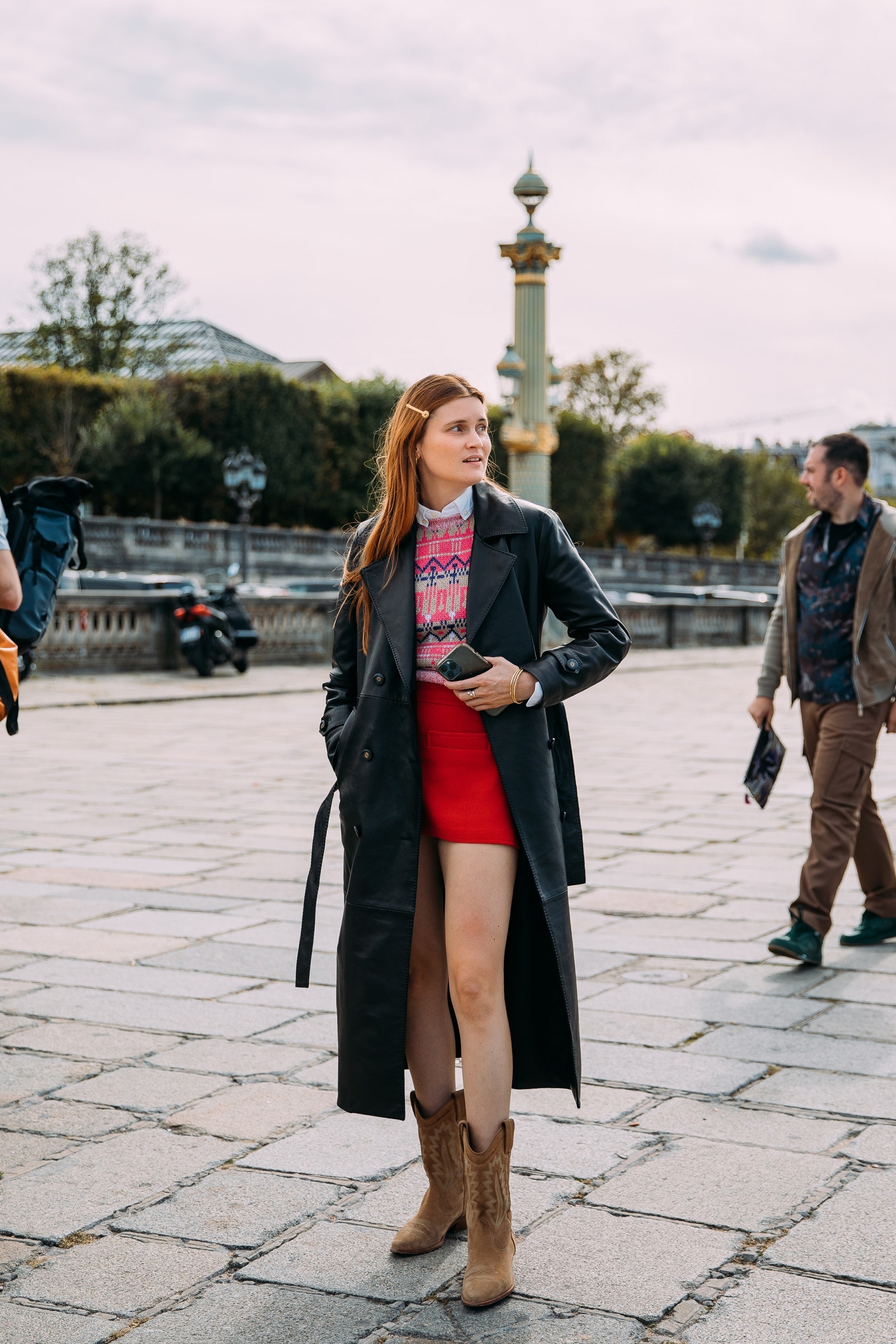 Эжени Трошю на Неделе моды в Париже весналето 2022