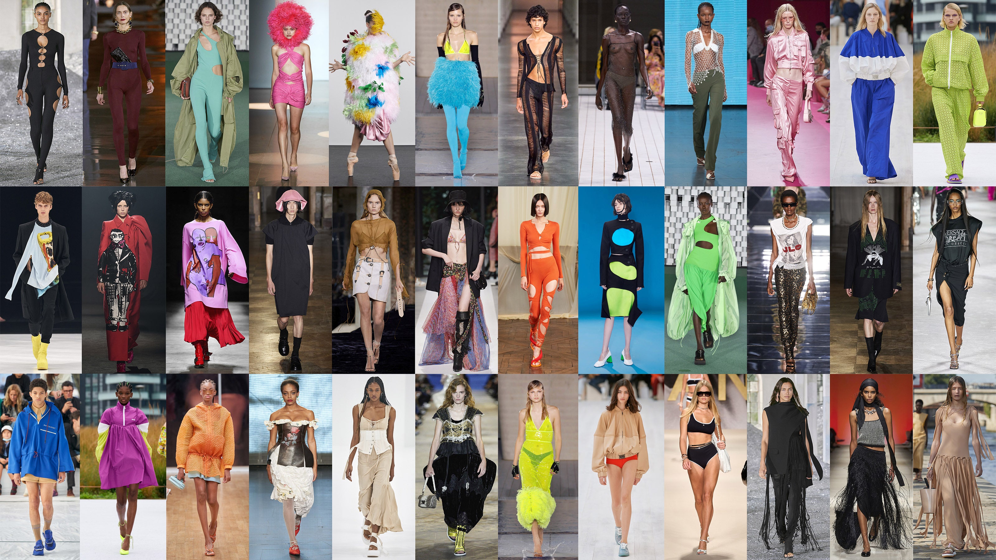 Мода весна-лето фото новинок тенденций женской одежды