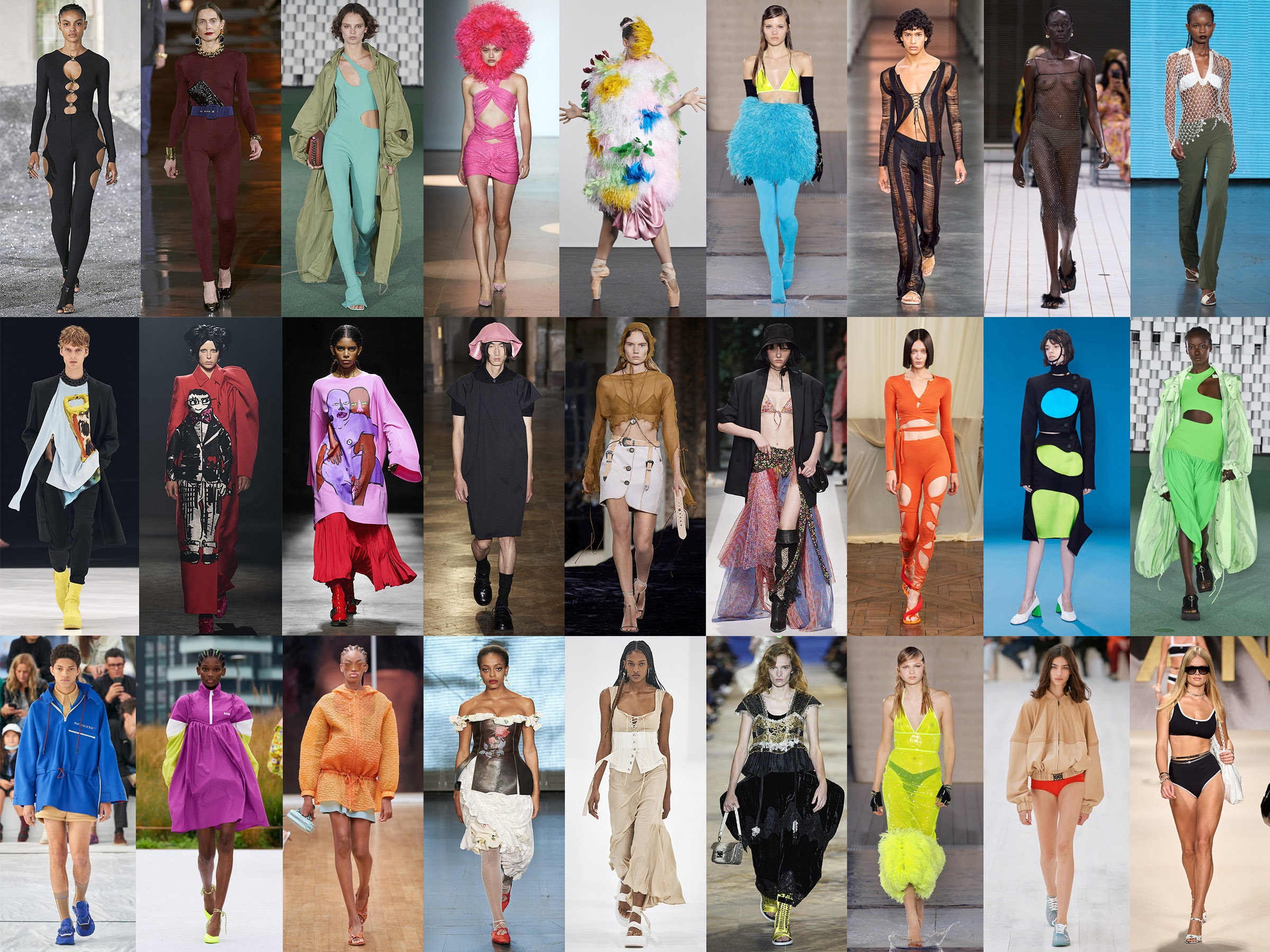 Модные тренды 2022 в одежде