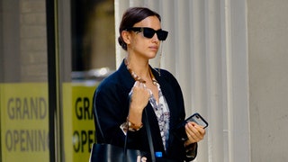 10212021 EXCLUSIVE Irina Shayk in pictured in New York City fresh from a short trip to Paris. The supermodel wore...