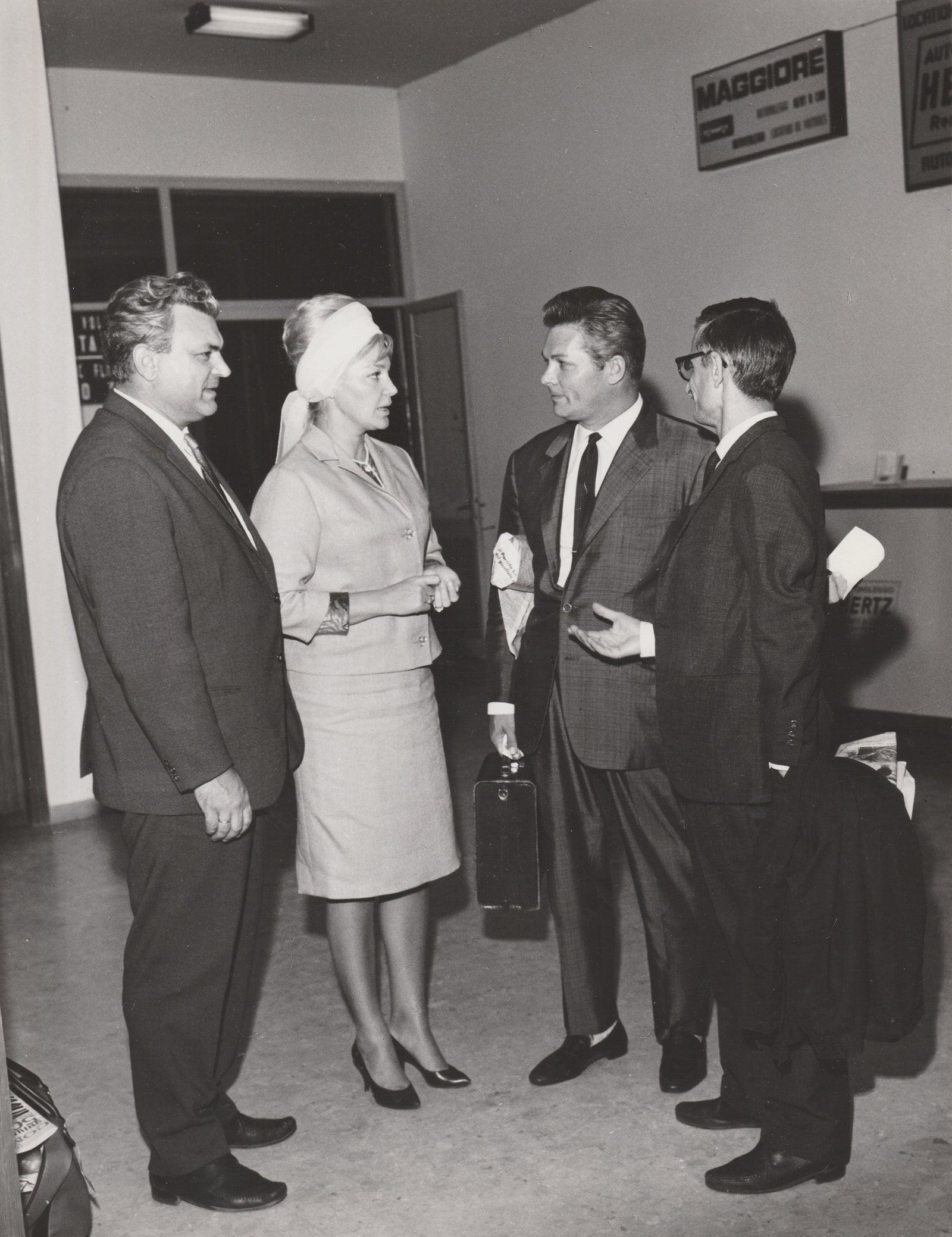 Ирина Скобцева и Сергей Бондарчук в Италии 1960е