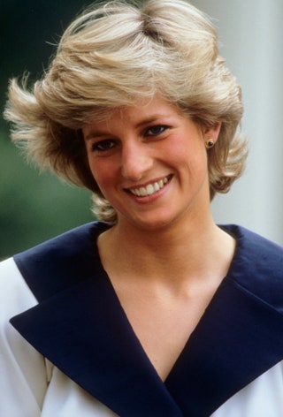 Image may contain Human Person Face Diana Princess of Wales Smile Clothing Apparel Dimples Blonde Kid and Teen