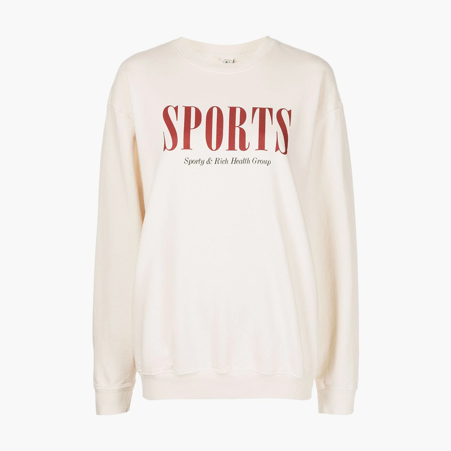 Хлопковая толстовка Sporty amp Rich 12637 рублей farfetch.com