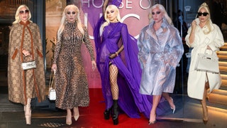 Image may contain Sunglasses Accessories Accessory Human Person Fashion Lady Gaga Clothing Apparel and Premiere