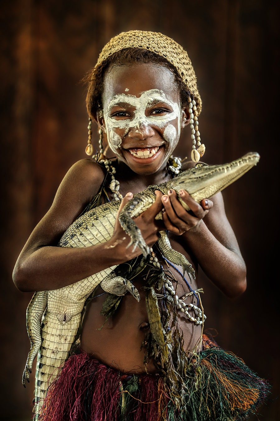 Девочка из региона реки Сепик. Папуа — Новая Гвинея