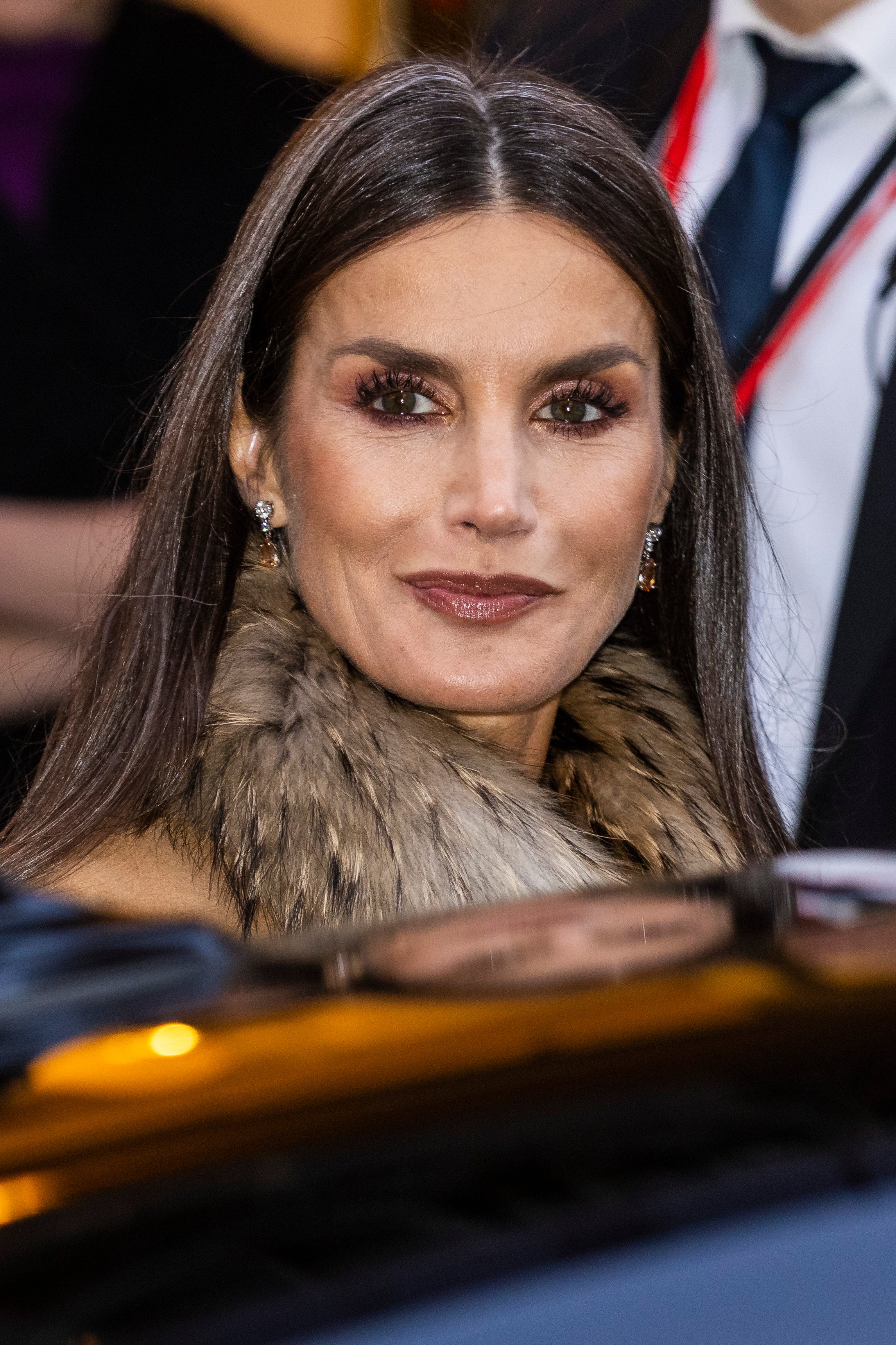 Image may contain Queen Letizia of Spain Human Person and Face