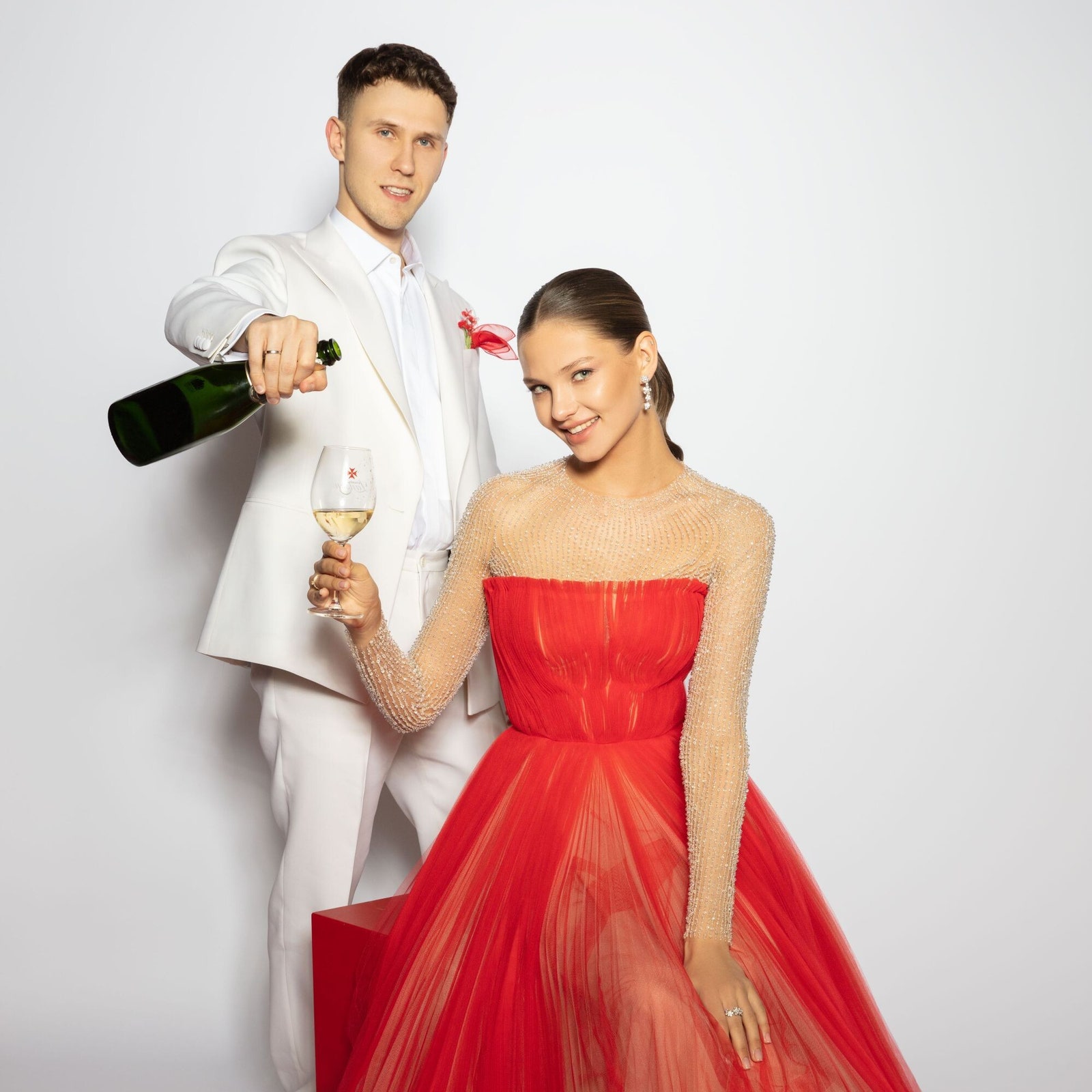 Алеся Кафельникова в Edem Couture на гала-вечере Russia in Vogue