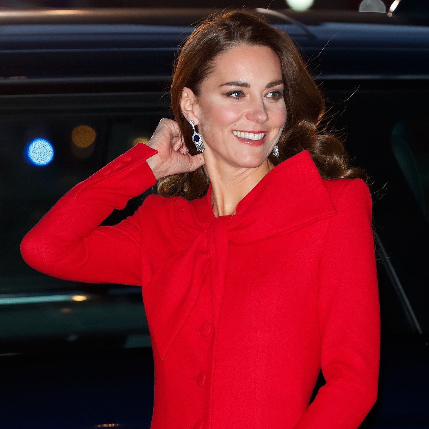 LONDON UNITED KINGDOM  DECEMBER 08  Catherine Duchess of Cambridge attends the 'Together at Christmas' community carol...