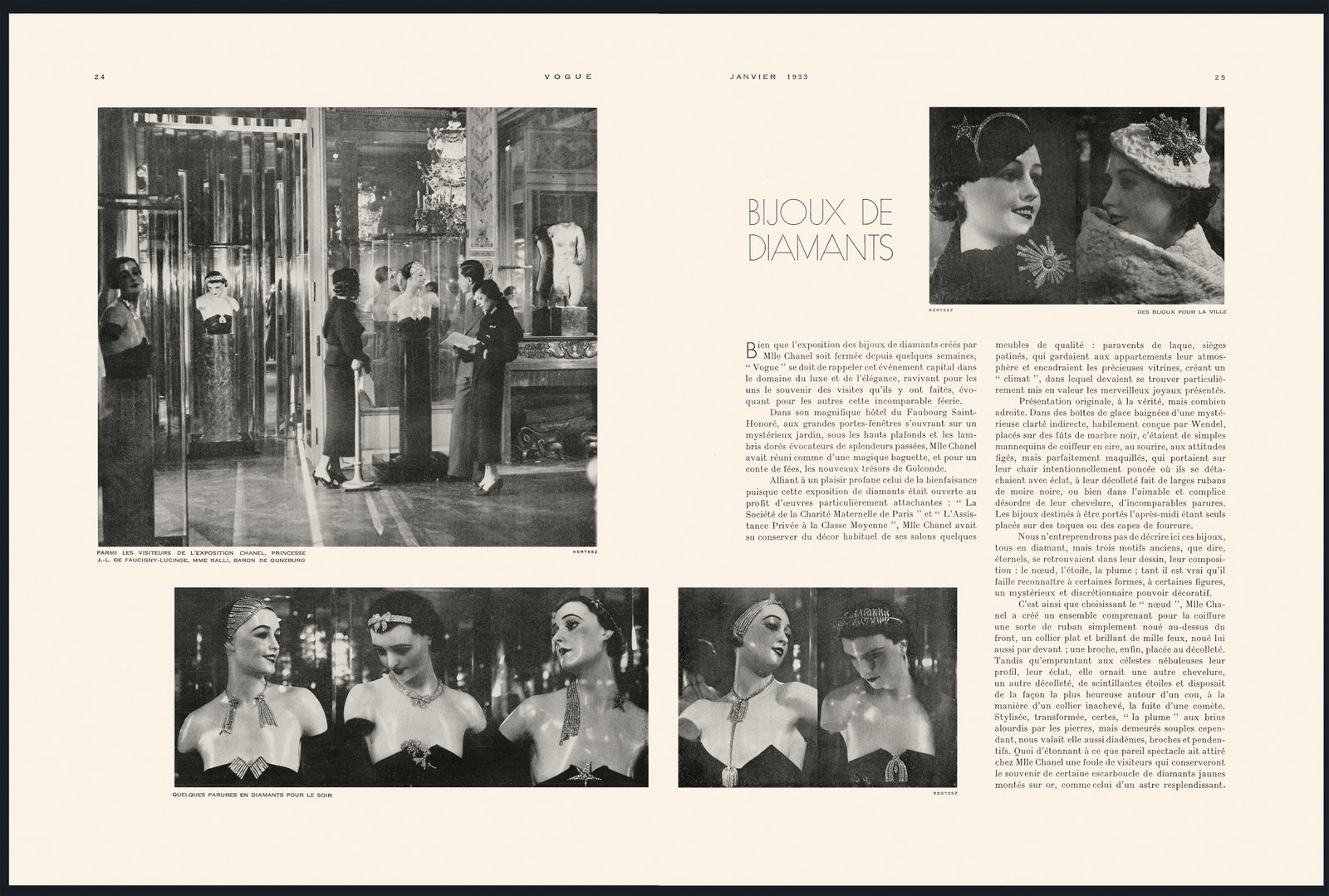 Vogue Франция январь 1933