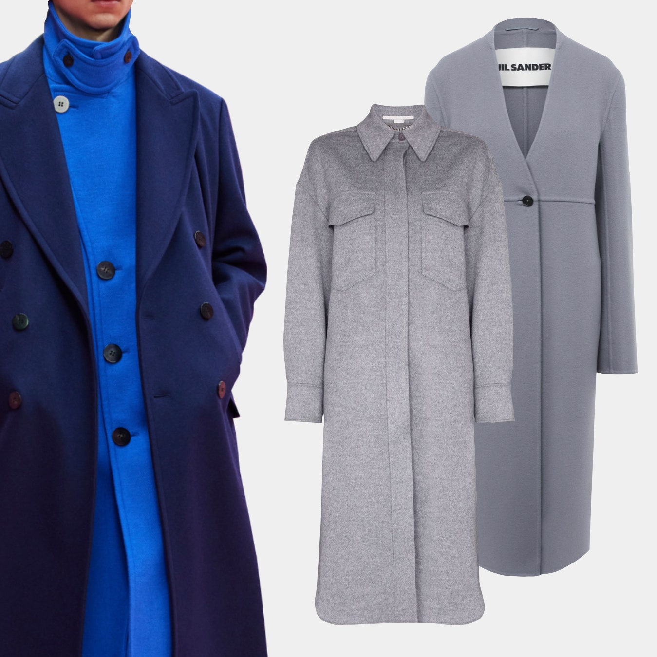 Берите пример с моделей на шоу Neil Barrett и носите два пальто одновременно