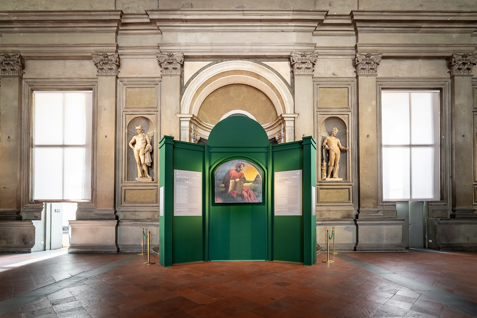 Аньоло Бронзино «Аллегорический портрет Данте» экспозиция в Палаццо Веккьо