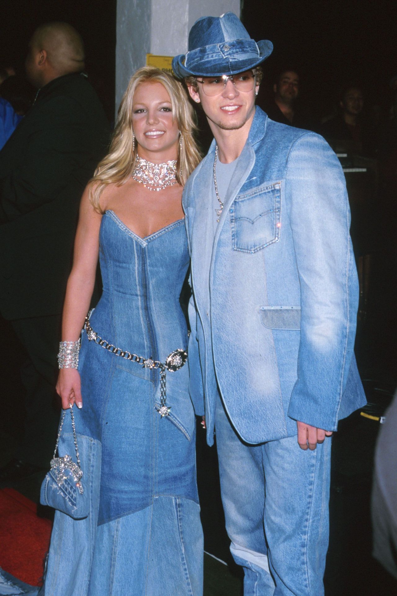 Бритни Спирс и Джастин Тимберлейк на American Music Awards 2001