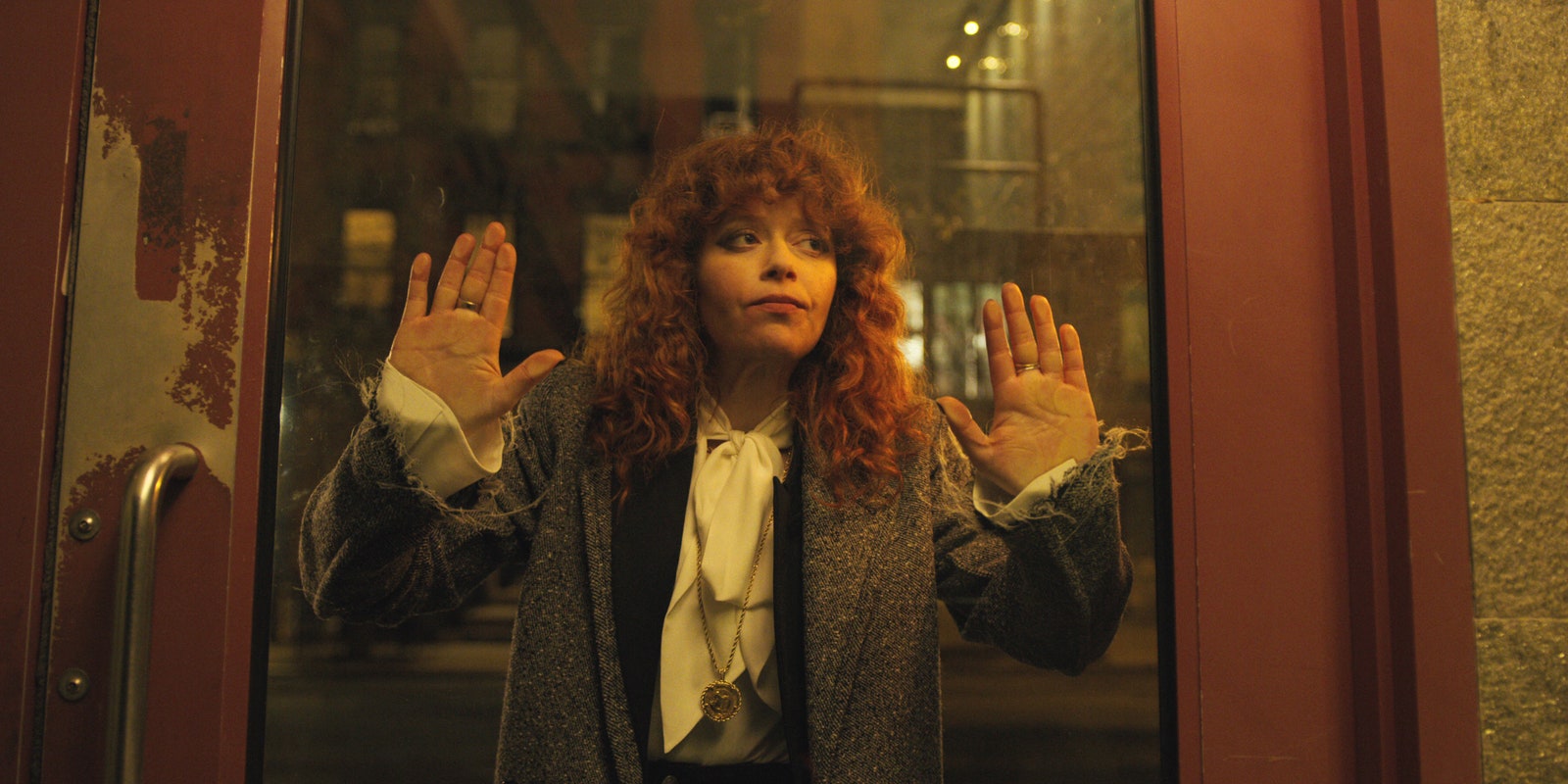 Image may contain Hair Natasha Lyonne Human Person and Finger
