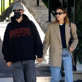 EXCLUSIVE Bel Air CA   Justin Bieber 27 and his wife Hailey Bieber 25 enjoyed brunch in Los Angeles on Sunday morning....