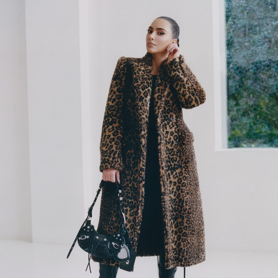 Вещь дня: леопардовое пальто Balenciaga из кампейна с Ким Кардашьян