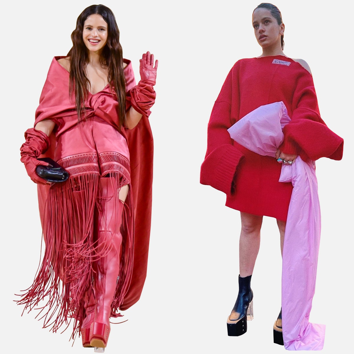 Росалия ходит на Met Gala и гуляет по городу в одних и тех же ботильонах. Рискнете взять такую высоту?