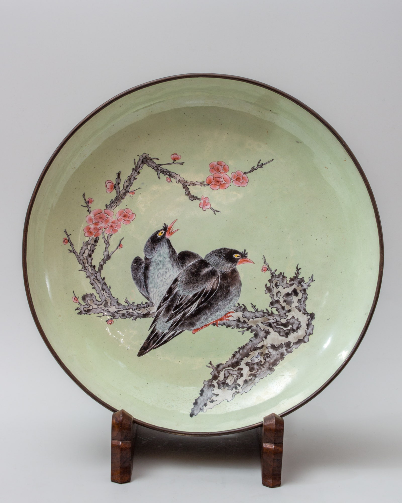 Декоративная тарелка Китай 19401950е