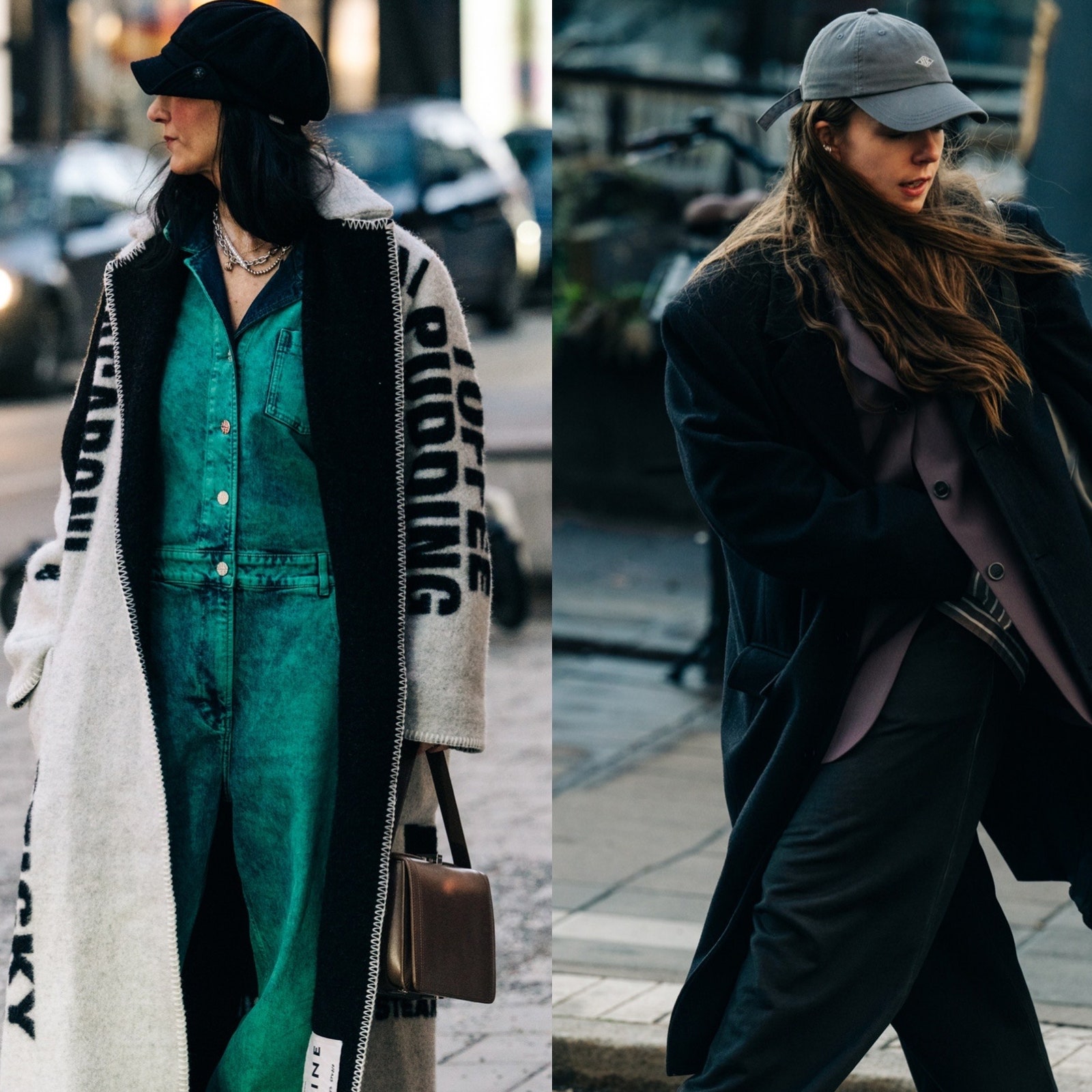 Стритстайл на Неделе моды осень-зима 2022 в Стокгольме